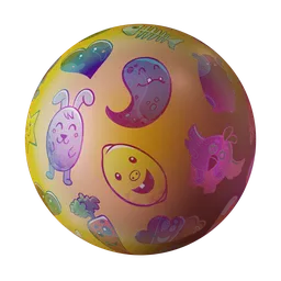 Holographic Characters Cartoon