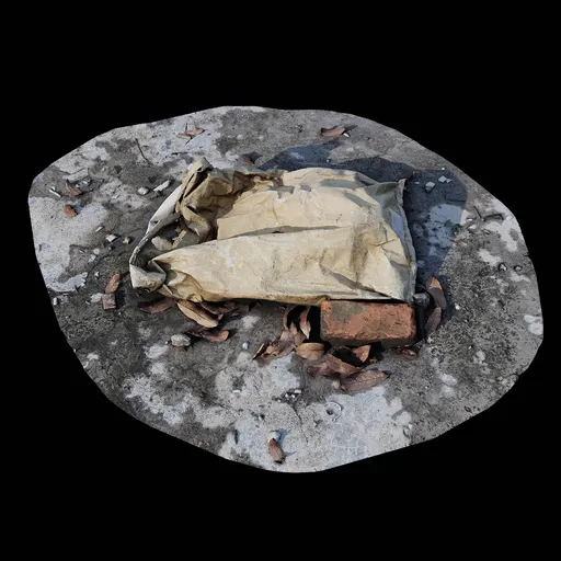 Scan discarded bags