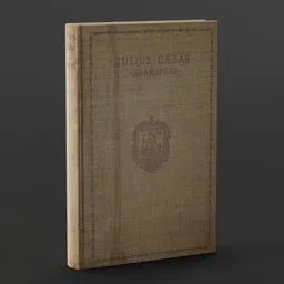 Highly detailed Blender 3D model of an old book with baked texture, normal and roughness maps.
