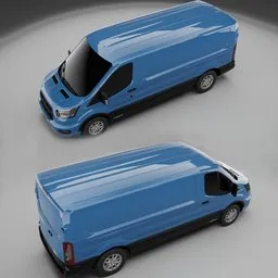 (Rigged)2022 Ford Transit Trail