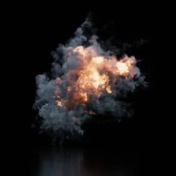 Aerial Explosion Static