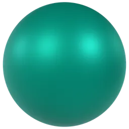 Turquoise Plastic Material