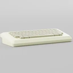 Vintage 1984 Computer Keyboard