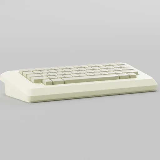 Vintage 1984 Computer Keyboard