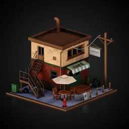 EM Stylized Cafe