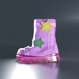 Fun Boots with Stars