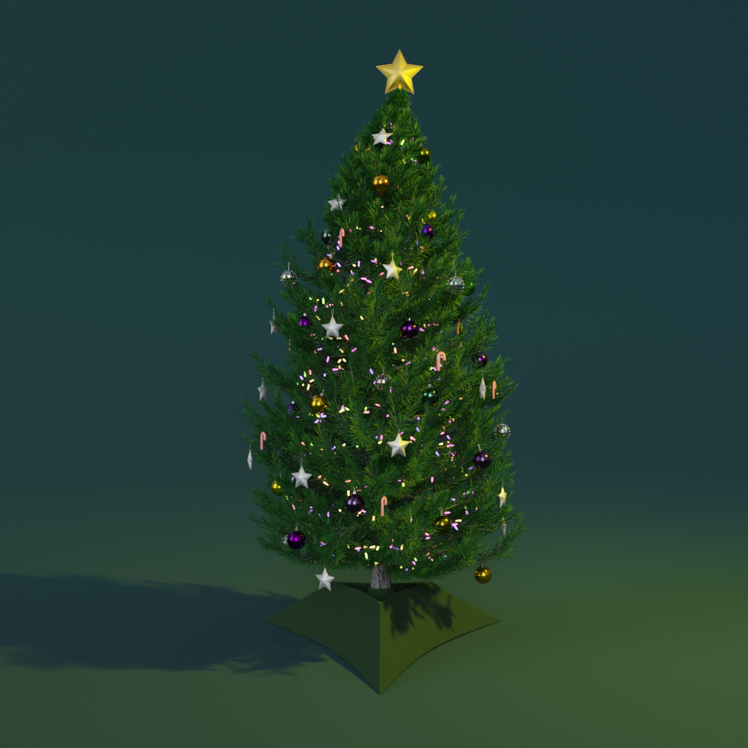 Christmas Tree | FREE Holiday Decorations Models | BlenderKit