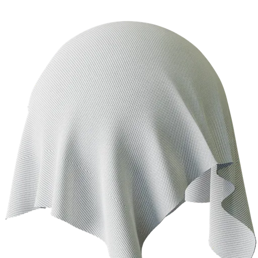 White Micro Woven Fabric