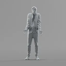 Lowpoly Male Standing