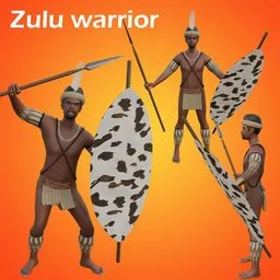 Zulu warrior