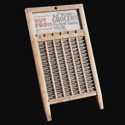 Branded Corrugated Washboard