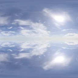 Infinite Real Sky - Wispy Day Clouds