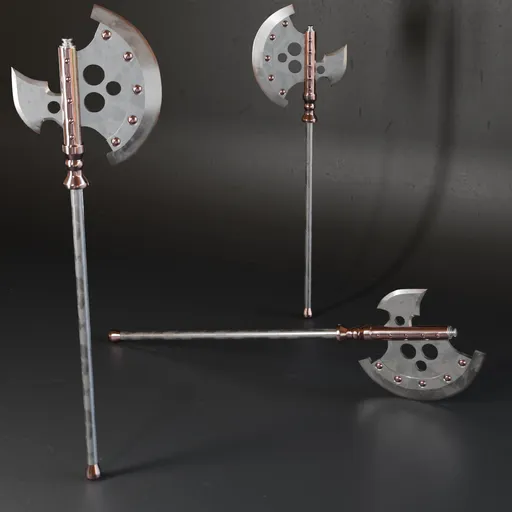 MK Axe lowpoly-014