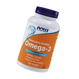 Highly-detailed Omega-3 supplement bottle 3D model, ideal for Blender rendering and 3D art projects.