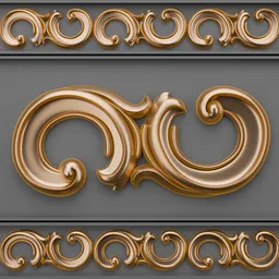 MK Trim Ornament Vol6 05