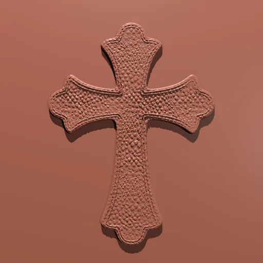 Stitched Leather Embelishment - 01