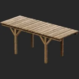 Coastal Wooden Pier