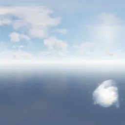 Sky Cloudy Ocean