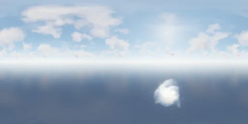 Sky Cloudy Ocean