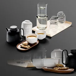 Minimalist Modern Tea & Coffee Set