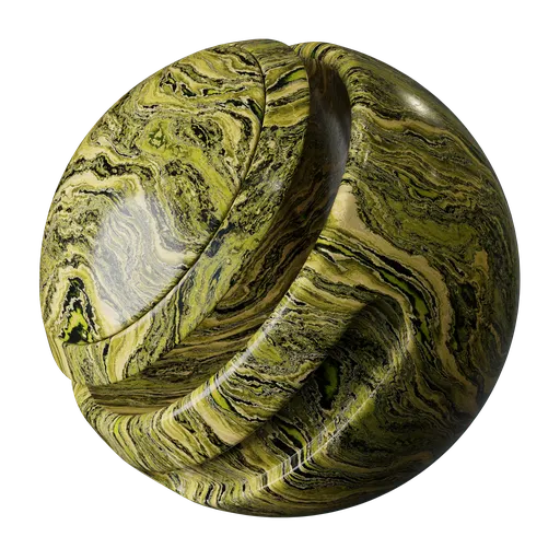 Yellow marble