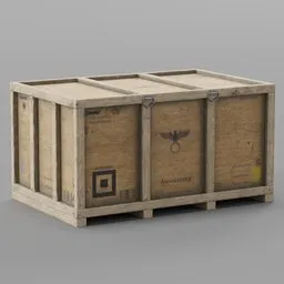 Reinforced Exterior Logistics Crate