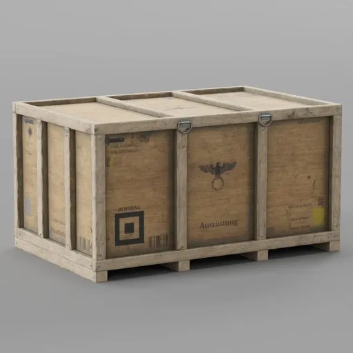 Reinforced Exterior Logistics Crate