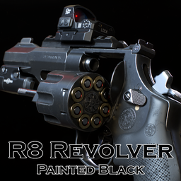 R8 Revolver (Black)