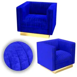 Tufted Accent Armchair