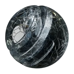 Procedural Smooth cracked Ice