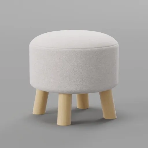 Round Ottoman Stool