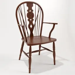 Wheelback Windsor Armchair