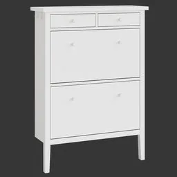 Tall Shoe Cabinet