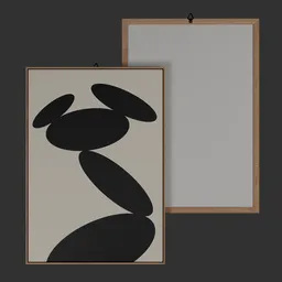 Abstract Painting Wall Art/Picture Frame