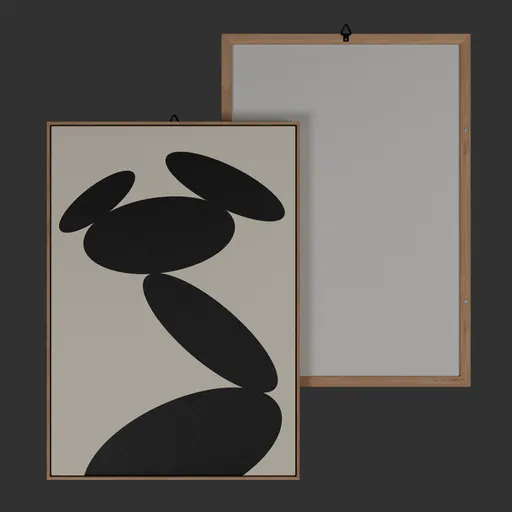 Abstract Painting Wall Art/Picture Frame