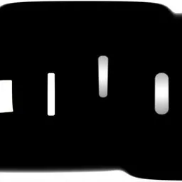 Black white studio light