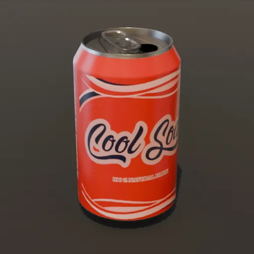 Soda Can Drink Open