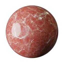 Crimson Blaze Marble