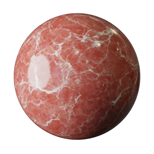 Crimson Blaze Marble