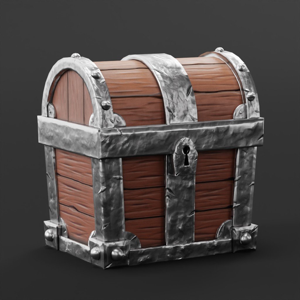 BlenderKit | Download The FREE Chest Model