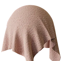 Pinky Linen Fabric