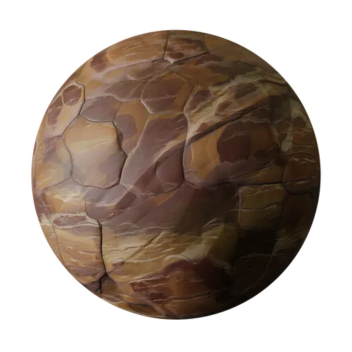 Stylized cliff
