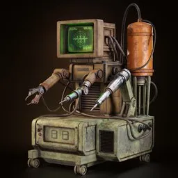 Industrial Sci-Fi Robot