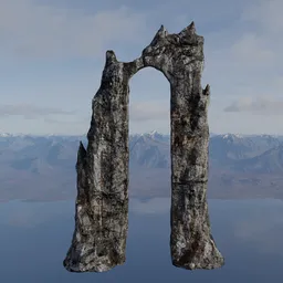 Rock Arch Low Poly