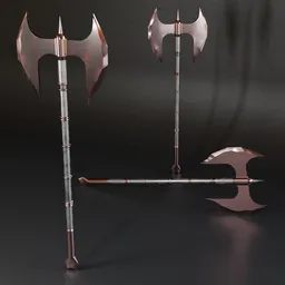 MK Axe lowpoly-019