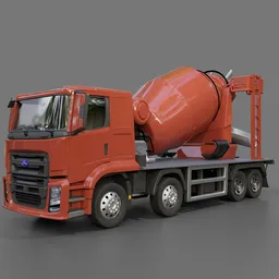 Ford F-Line Concrete Mixer