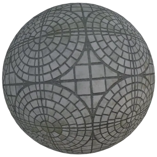 Concenteric circle pavings