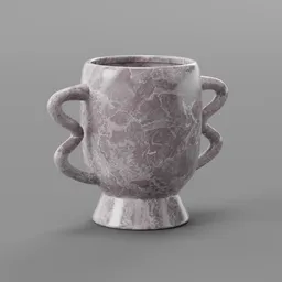 Footed Pot