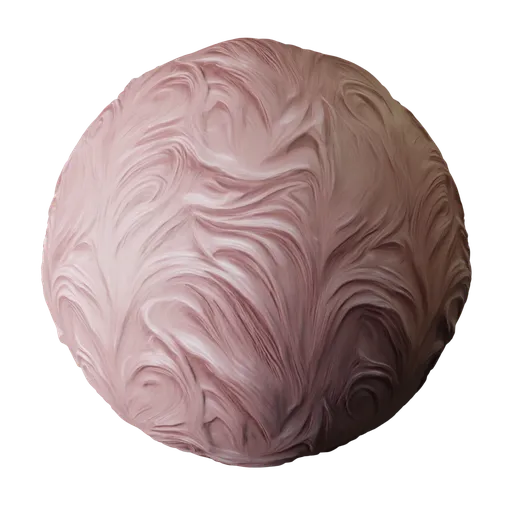 Swirled Plaster Finish