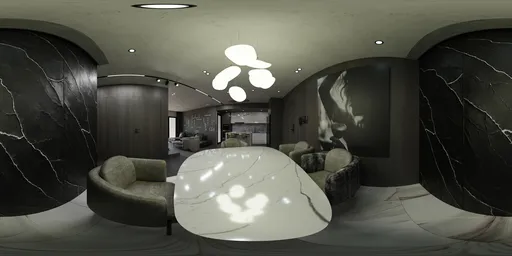 Modern Industrial Loft Interior
